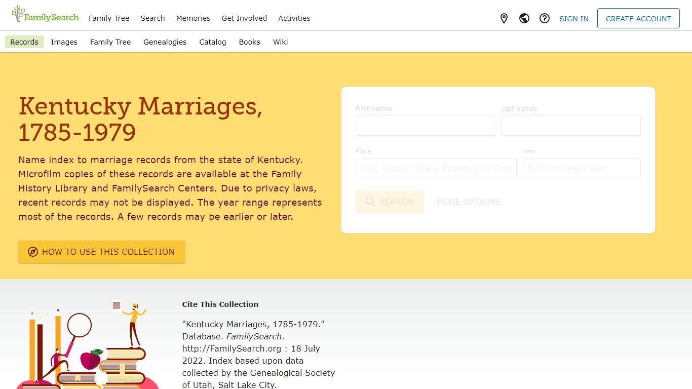 Kentucky Marriages, 1785-1979 • FamilySearch
